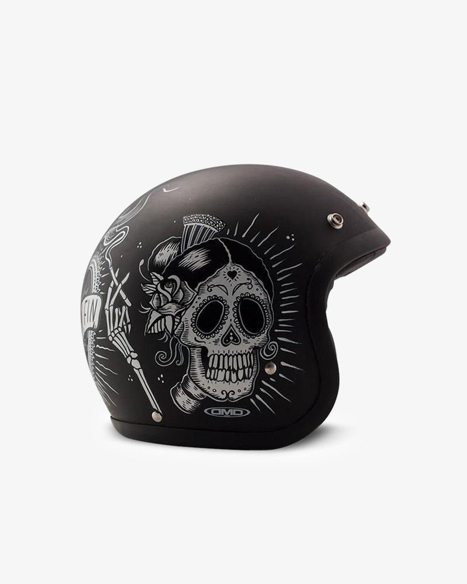 DMD Jet Vintage Helmet Open Face Helmets Australia Cafe Racer